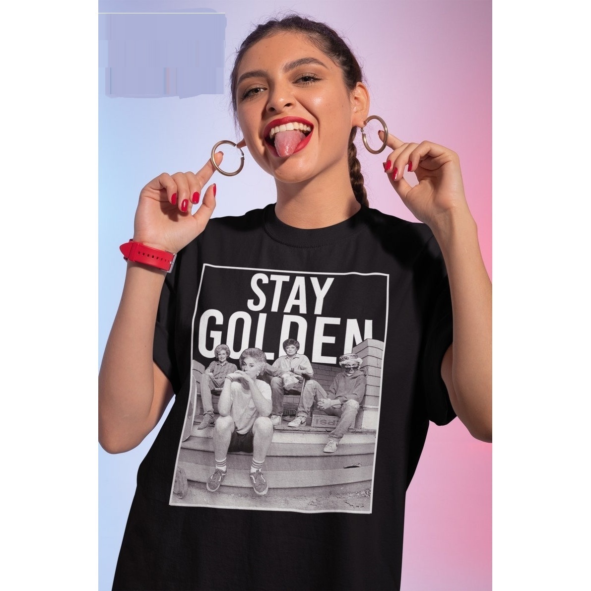 Stay Golden Golden Girls Vintage TShirt The Golden Girls Shirt